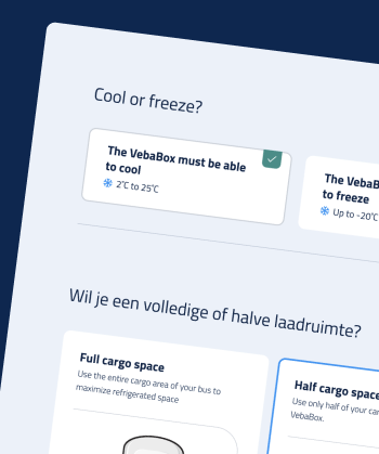 Use our online vehicle configurator